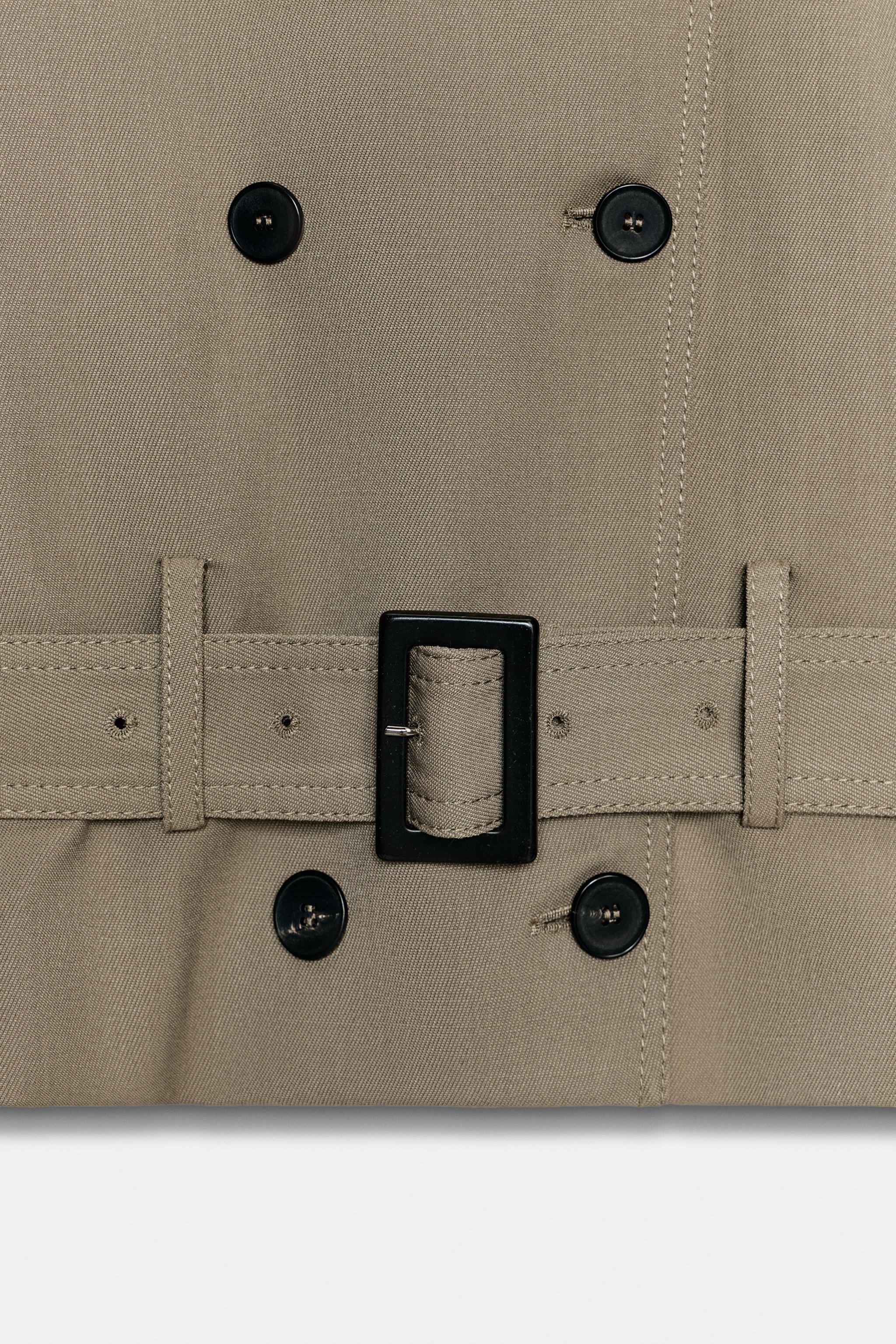 FLOWY BELTED JACKET ZW COLLECTION