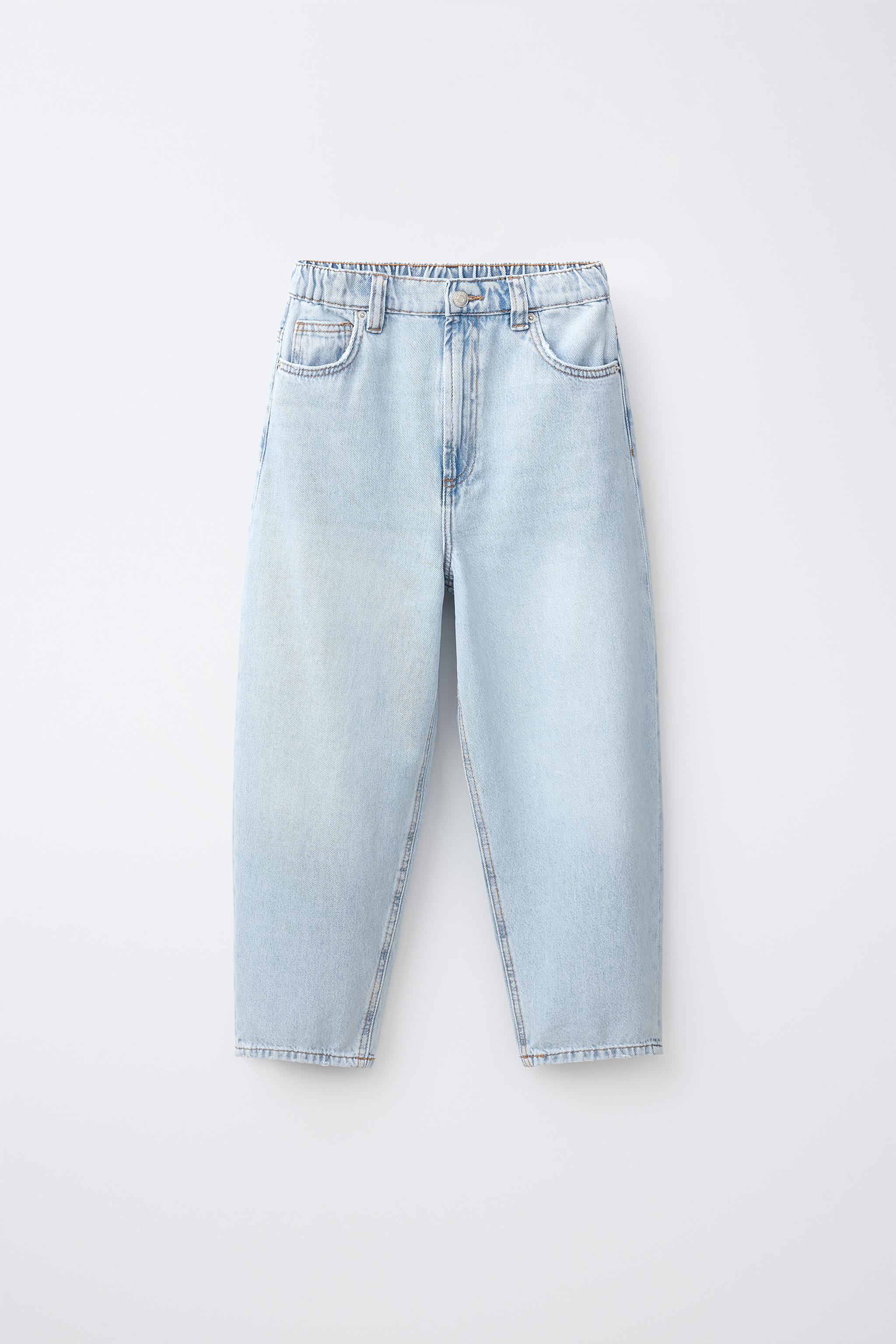 BALLOON JEANS — Light blue