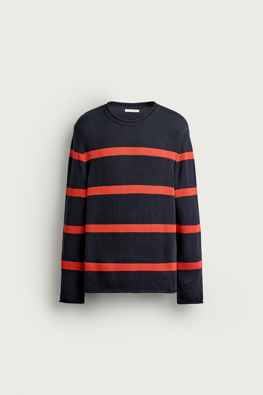 RELAXED FIT STRIPED JUMPER