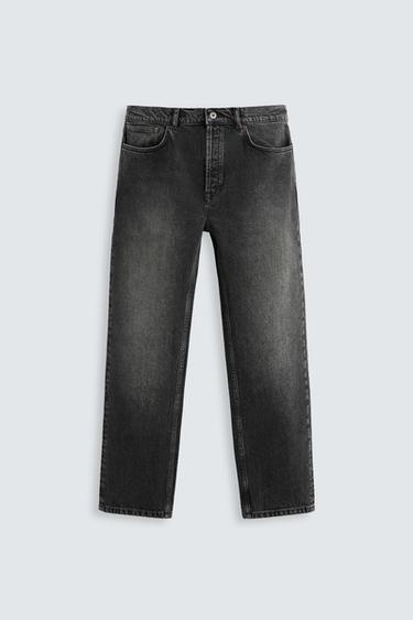 JEANS SLIM FIT - Carvão da Zara