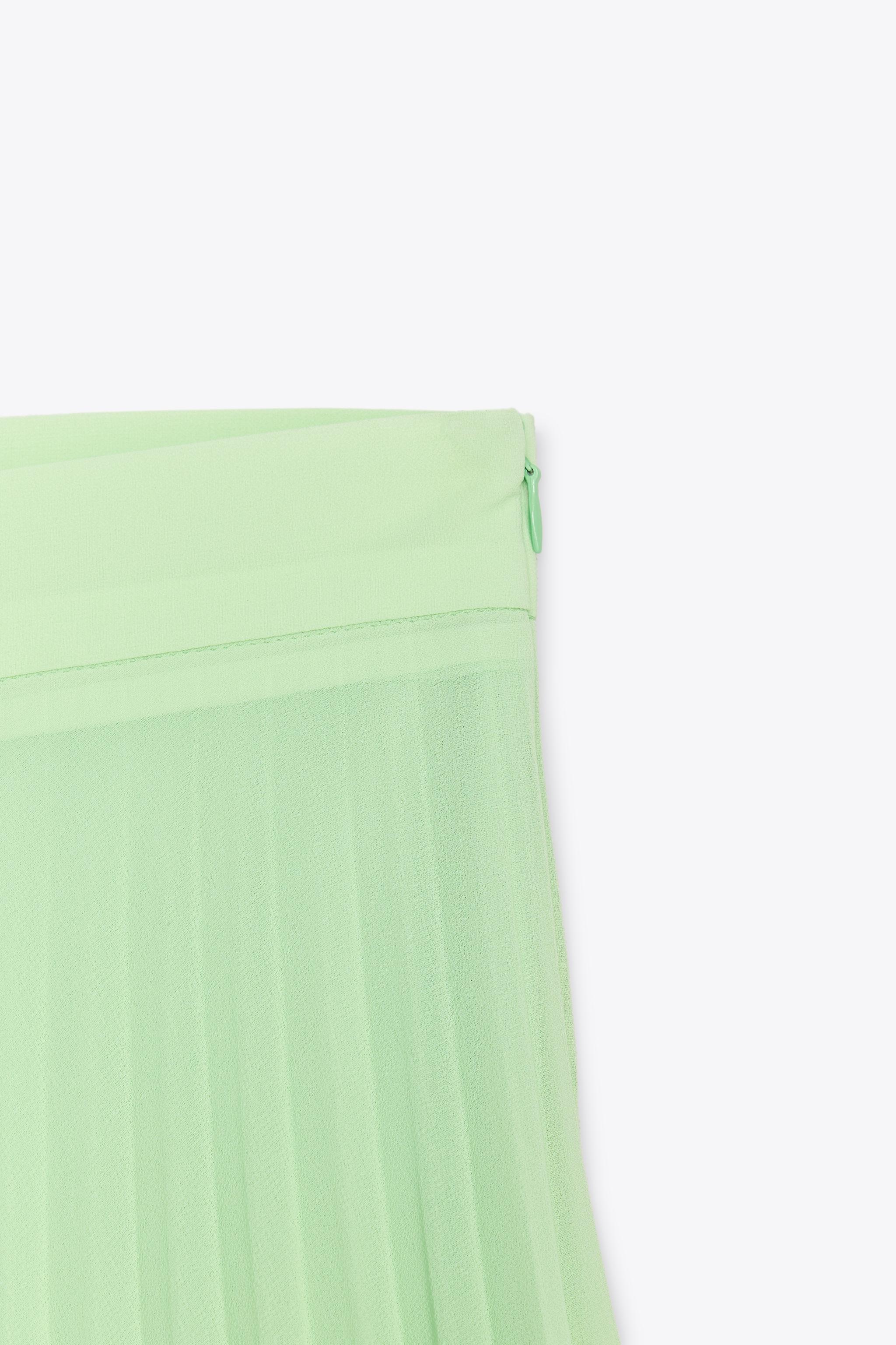 PLEATED MIDI SKIRT