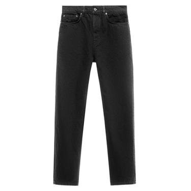 STRAIGHT ANKLE FIT JEANS - blue/black by Zara