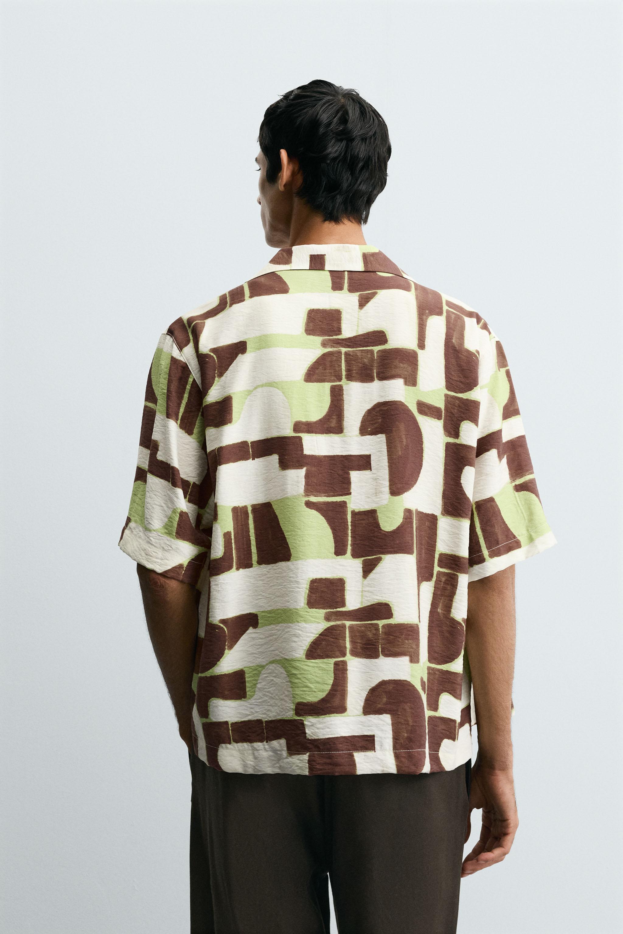 ABSTRACT PRINT SHIRT