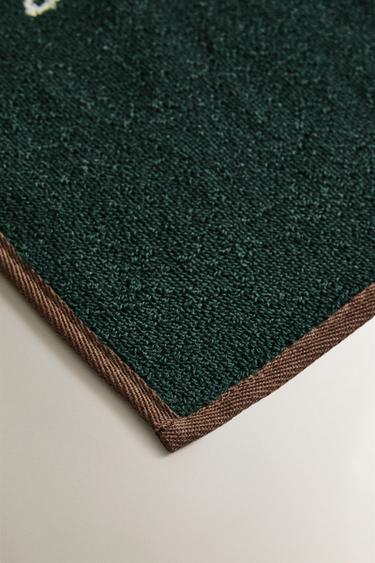 GOLF CLUB TOWEL - Green by Zara - Image 1
