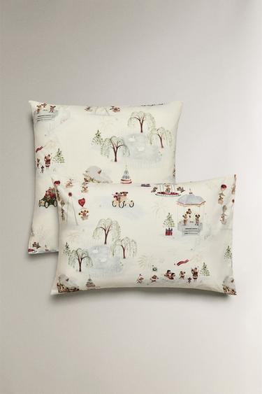 Zara CHILDREN'S CHRISTMAS PILLOWCASE WITH MICE - 多色