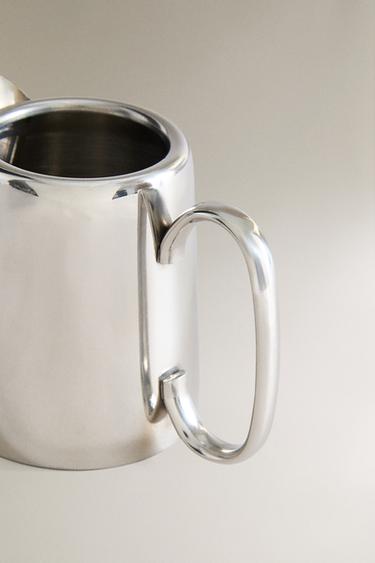 PICHET À LAIT METAL BRILLANT - Argent de Zara - Image 2