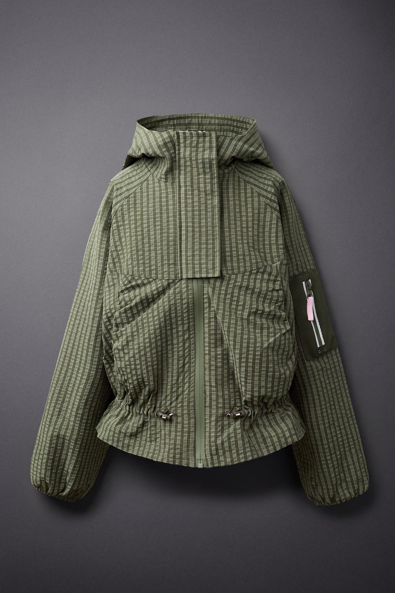 TECHNICAL WATER-REPELLENT SOFTSHELL JACKET — Mid-green