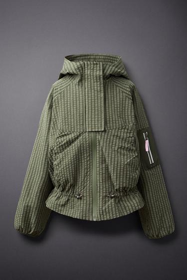 TECHNICAL WATER-REPELLENT SOFTSHELL JACKET — Mid-green 1