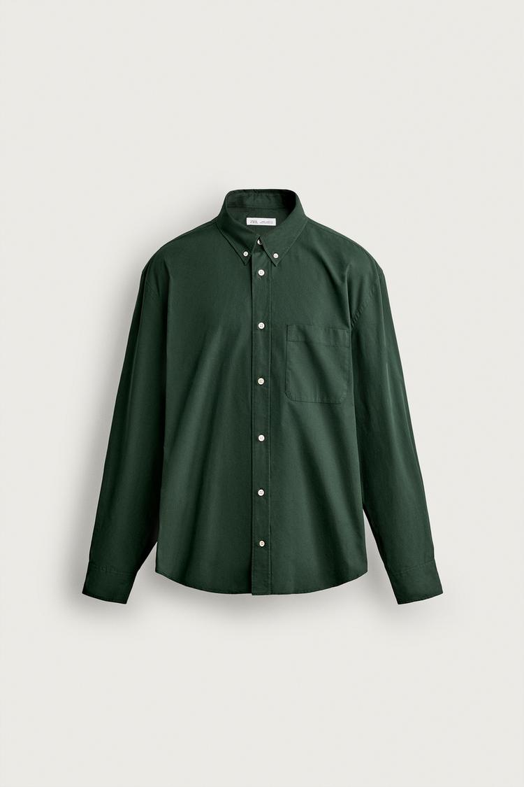 RELAXED FIT COTTON SHIRT