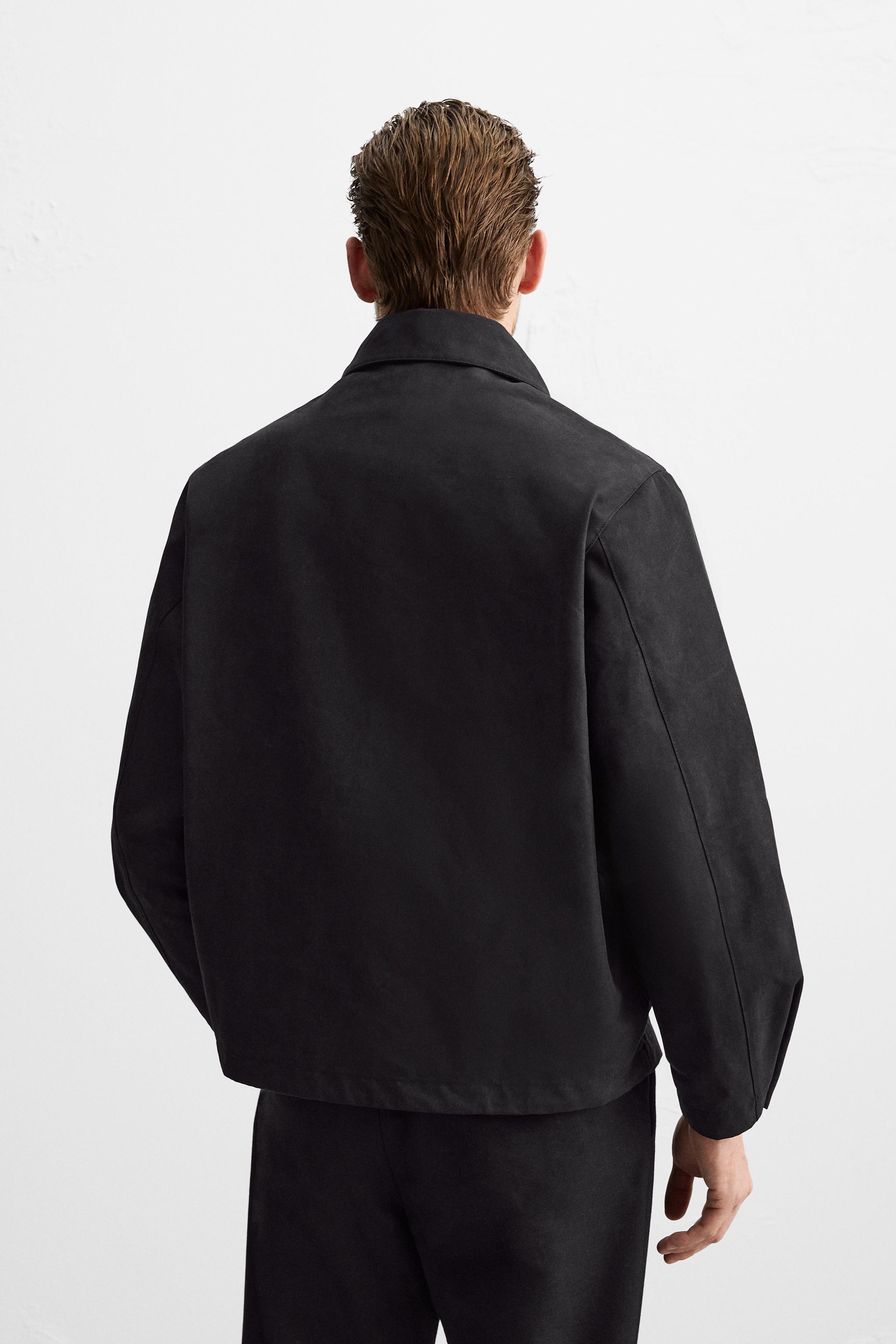 LIGHTWEIGHT JACKET WITH POCKETS - Black | ZARA United States