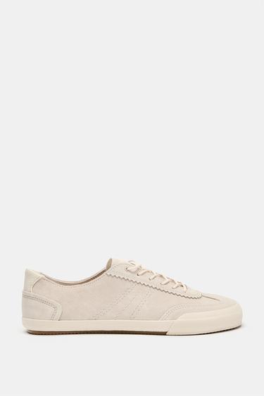 ZAPATILLA SERRAJE BAREFOOT - Marrón Arena de Zara - Imagen 0