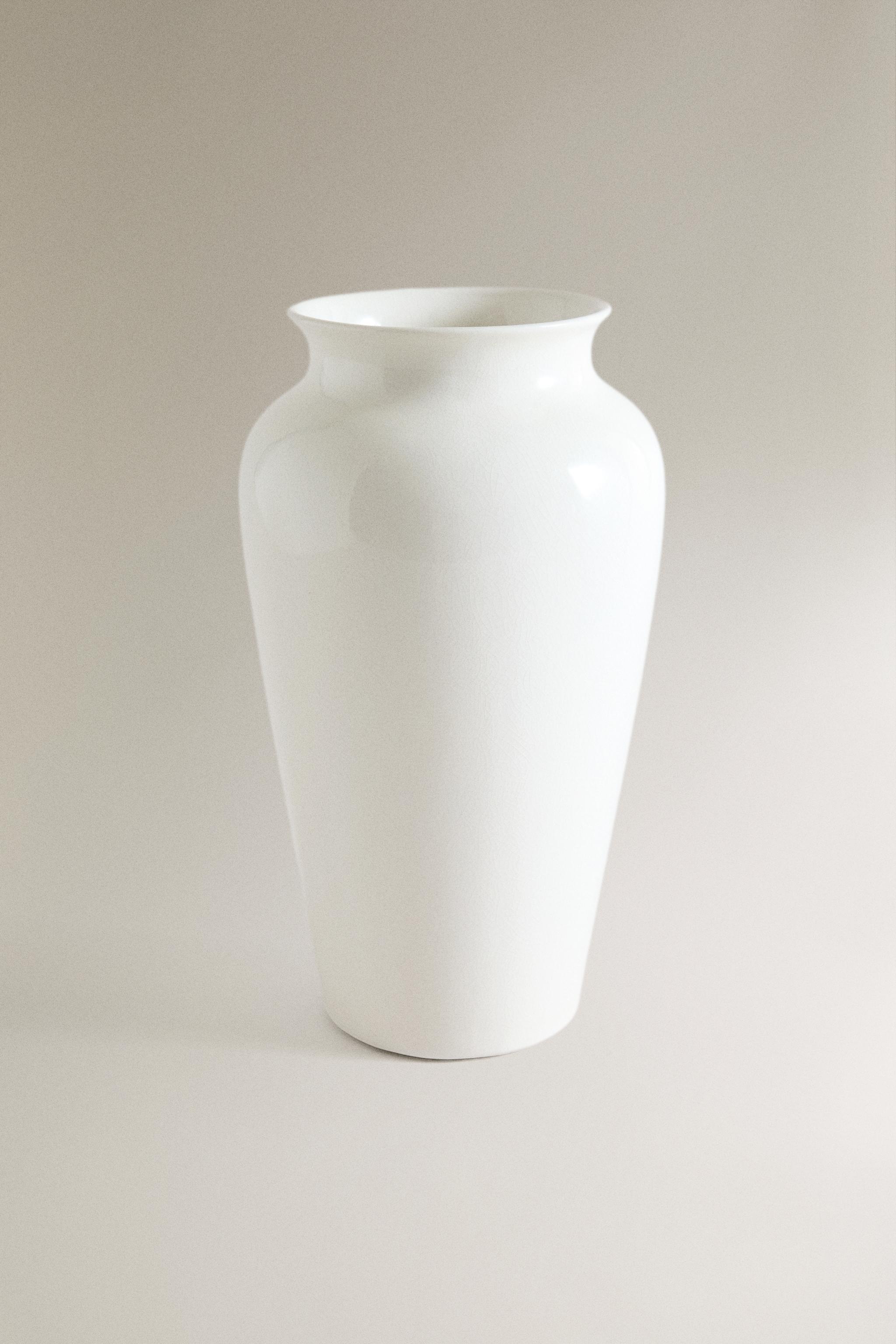 TALL DECORATIVE CERAMIC VASE