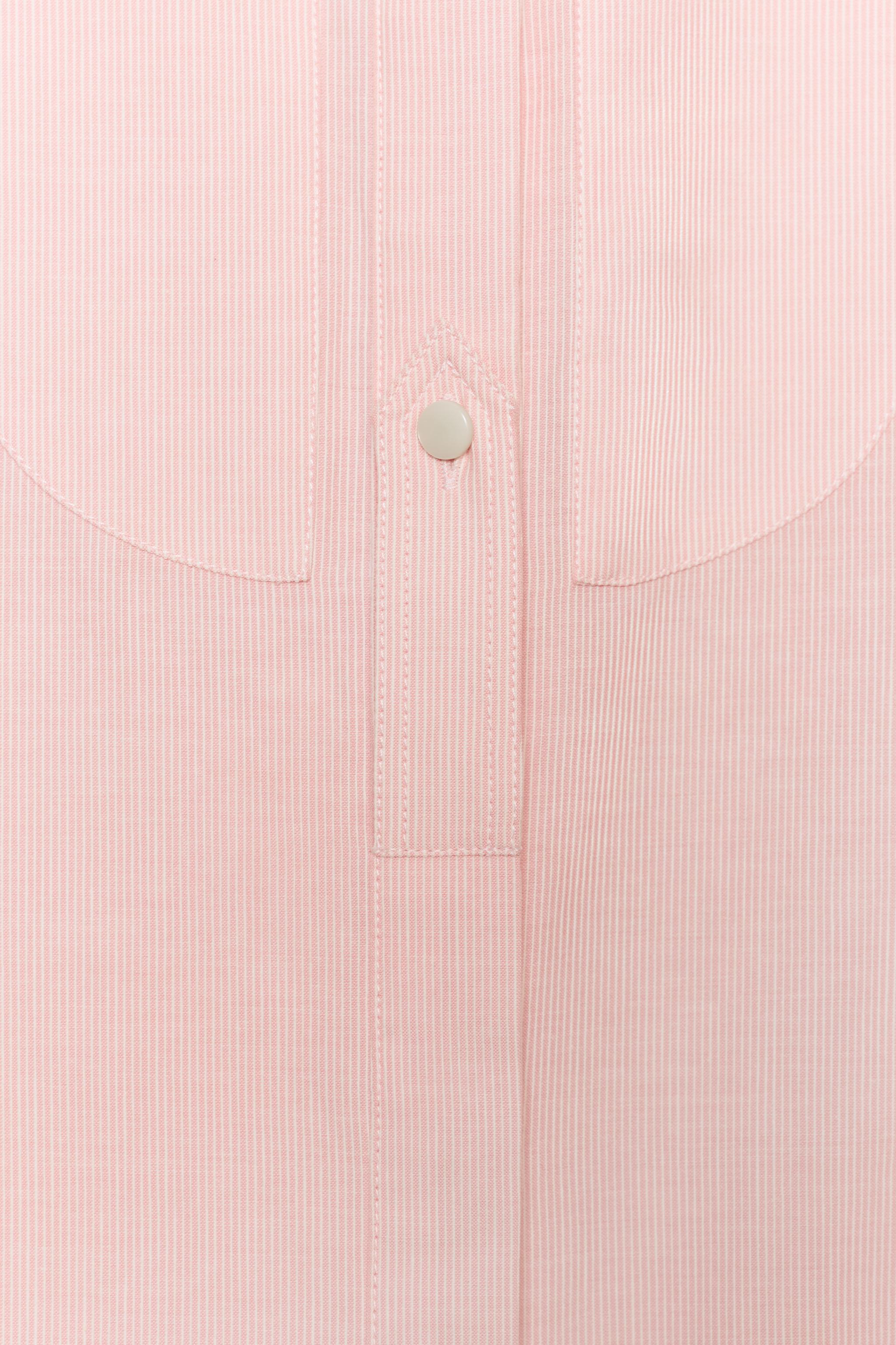 CHEMISE À RAYURES ET PLIS ZW COLLECTION