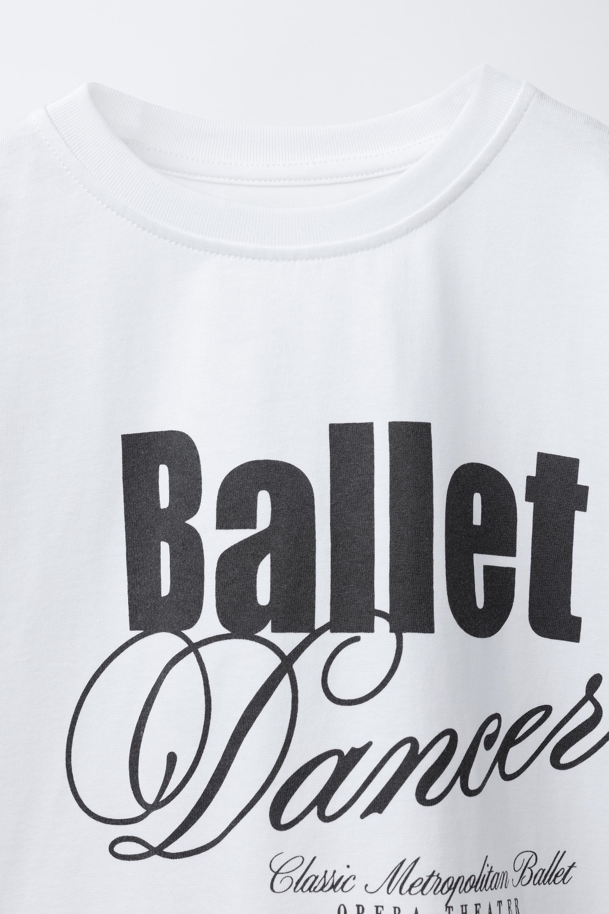 BALLET T-SHIRT - White | ZARA United States