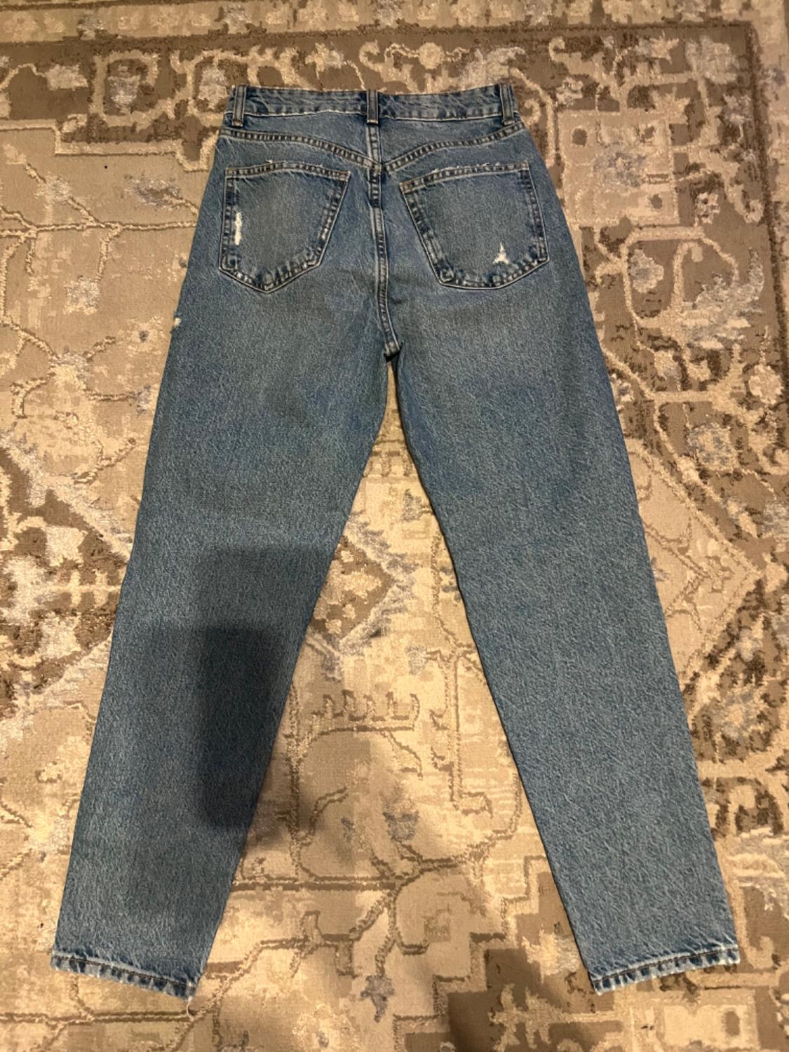 RIPPED MOM FIT JEANS TRF - Image 2