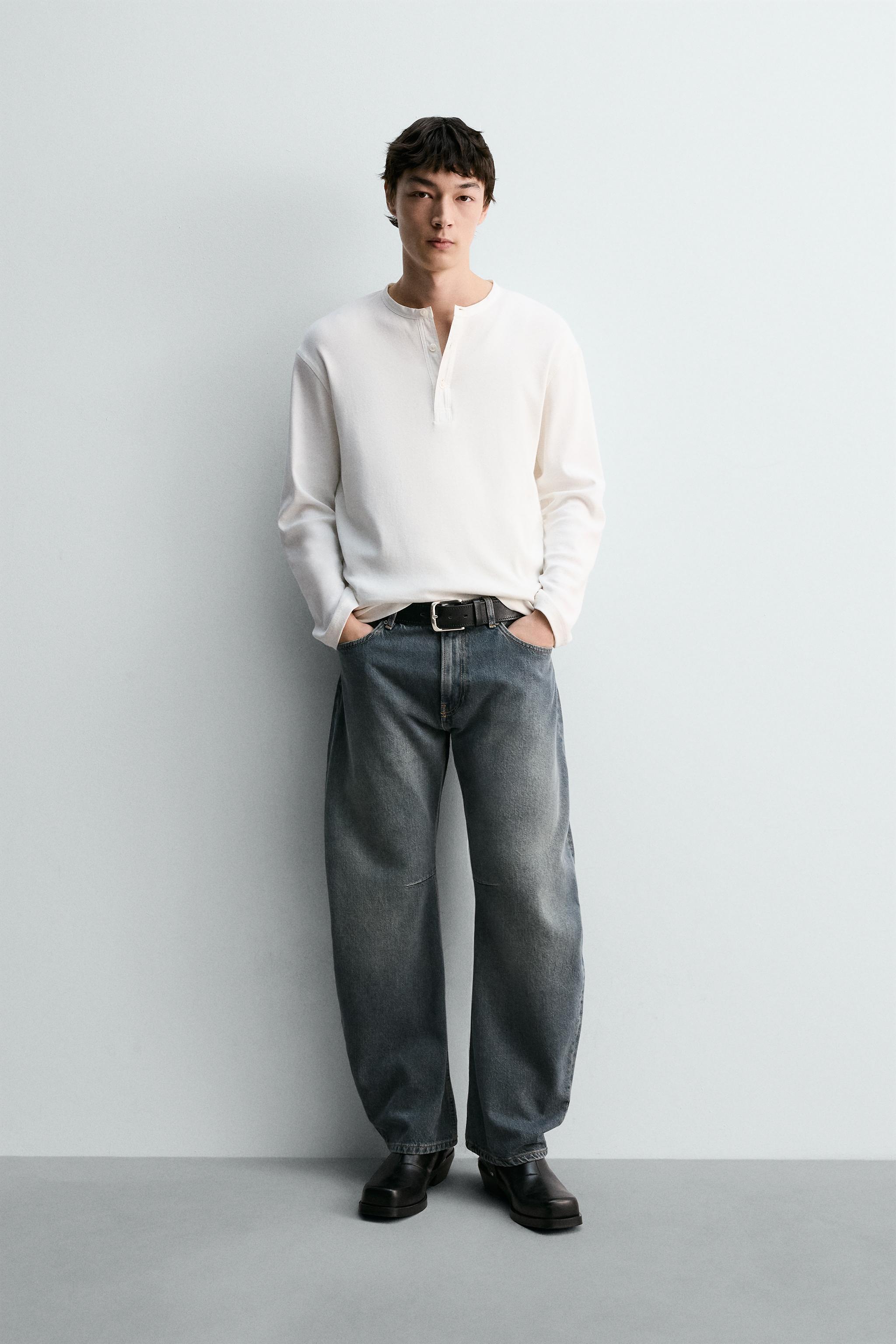 ルーズフィットデニムパンツ | メンズ | 最新コレクション | ZARA 日本