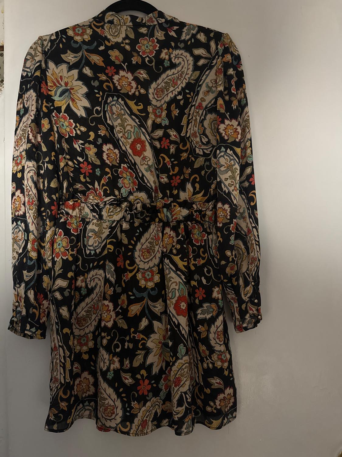 PRINTED SHORT DRESS - Image 4