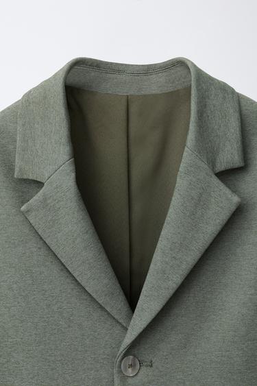 SUIT BLAZER - Mid-green by Zara - Image 2