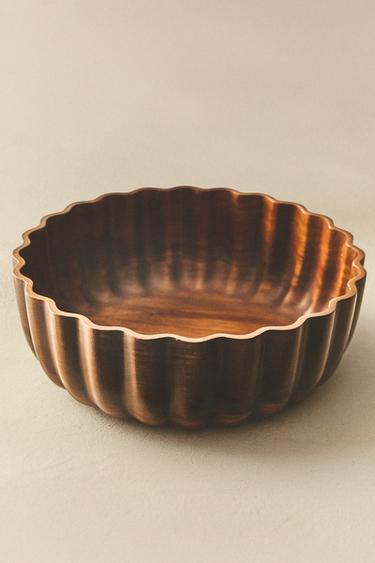 ENSALADERA ONDAS - Marrón de Zara