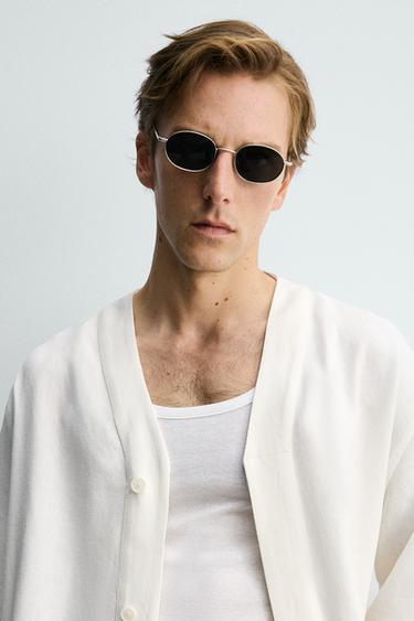 CAMISA RELAXED FIT VISCOSA - CÁÑAMO - Blanco roto de Zara