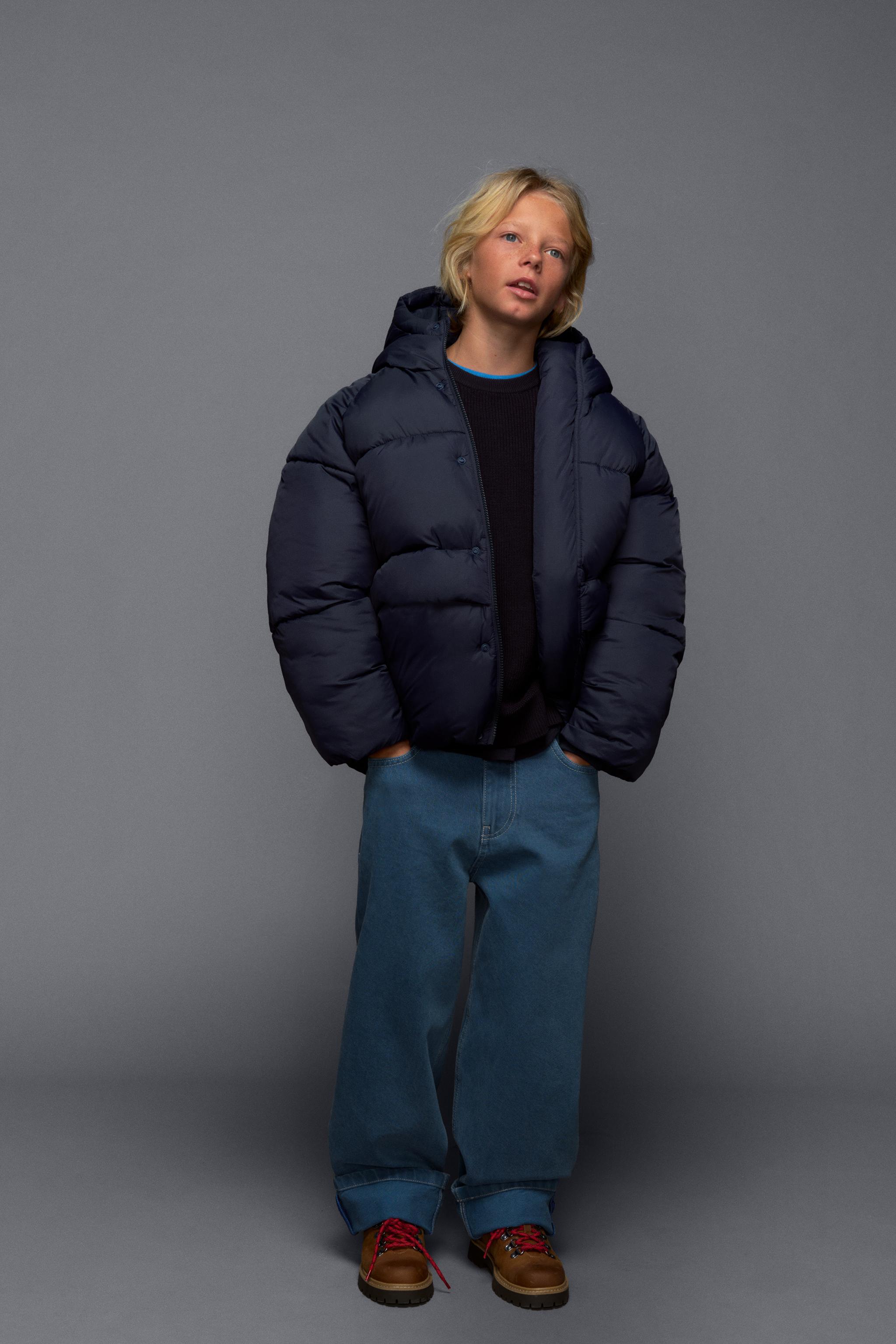 MANTEAU MATELASSÉ À CAPUCHE DÉPERLANT
