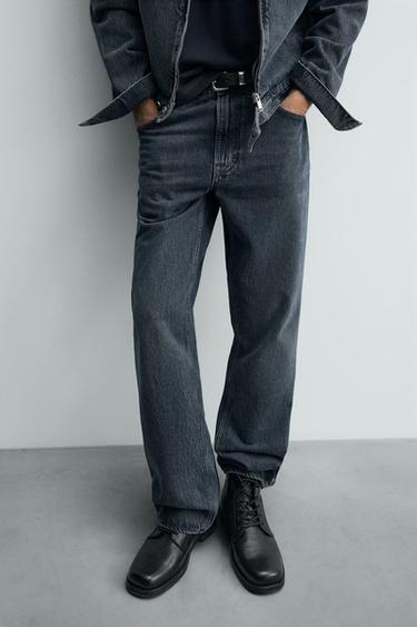 LIMITED EDITION FLARE FIT JEANS - Midnight blue by Zara