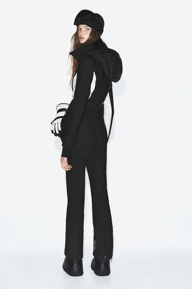 JUMPSUIT WATER RESISTANT AND WIND PROTECTION RECCO® TECHNOLOGY SKI COLLECTION - Black / White by Zara - Image 1