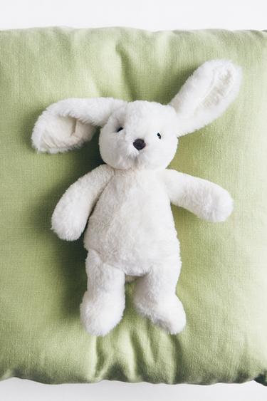 CHILDREN’S WHITE BUNNY SOFT TOY - White by Zara - Image 6
