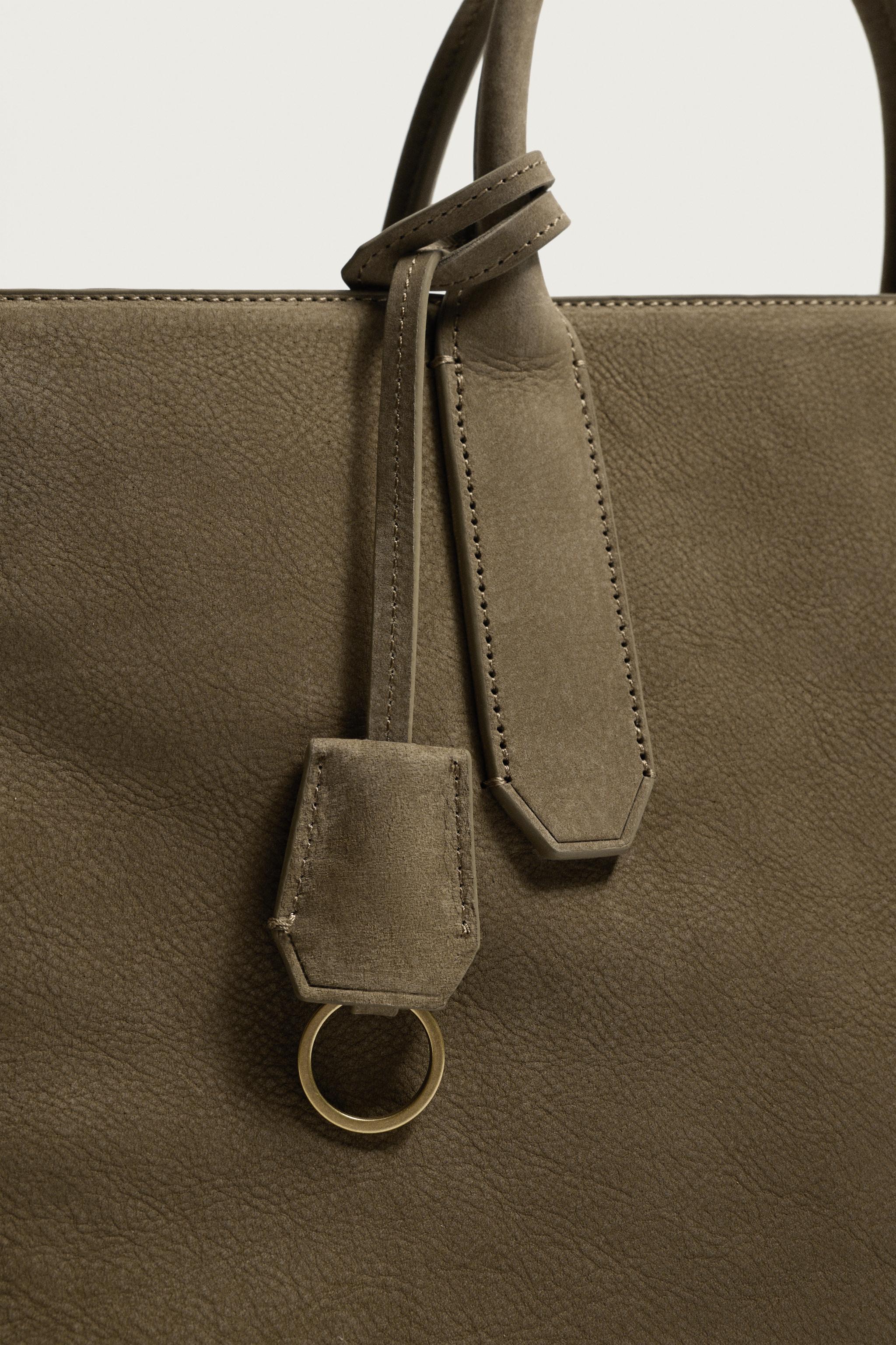 LEATHER CROSSBODY BAG