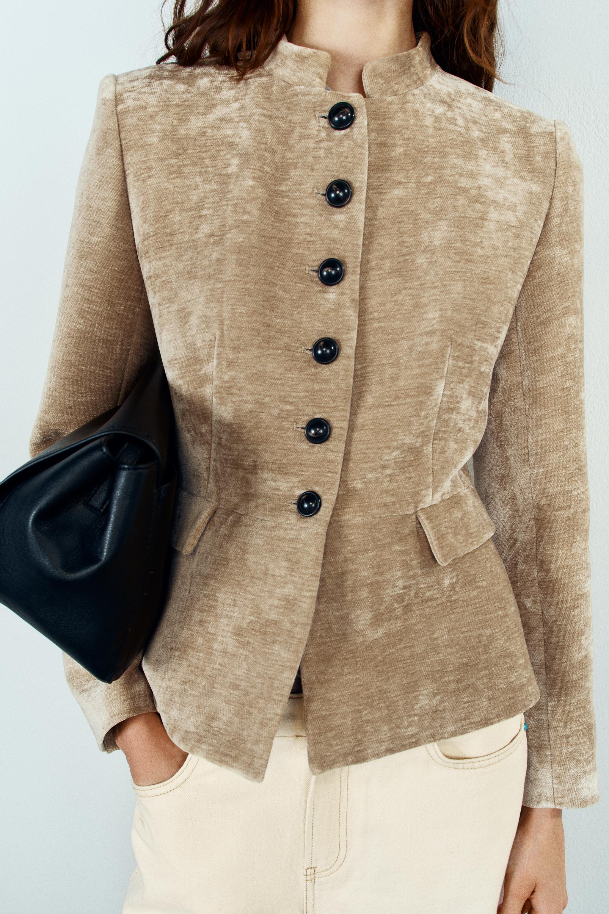 BLAZER À ÉPAULETTES