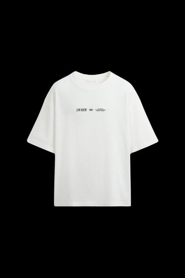 T-SHIRT MIT KOMBINIERTEN PRINTS - Cremefarben von Zara - Bild 0