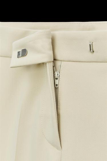 FLARED TROUSERS - Sand by Zara