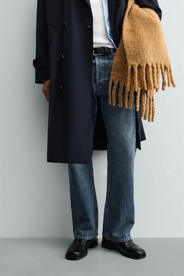 JEANS STRAIGHT BOOTCUT FIT - Azul / Verde de Zara