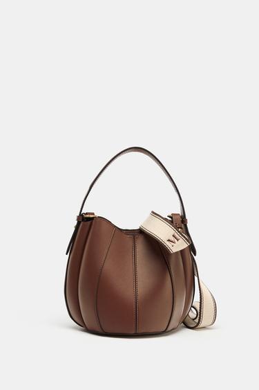 SACA PESPUNTES - Tostado oscuro de Zara