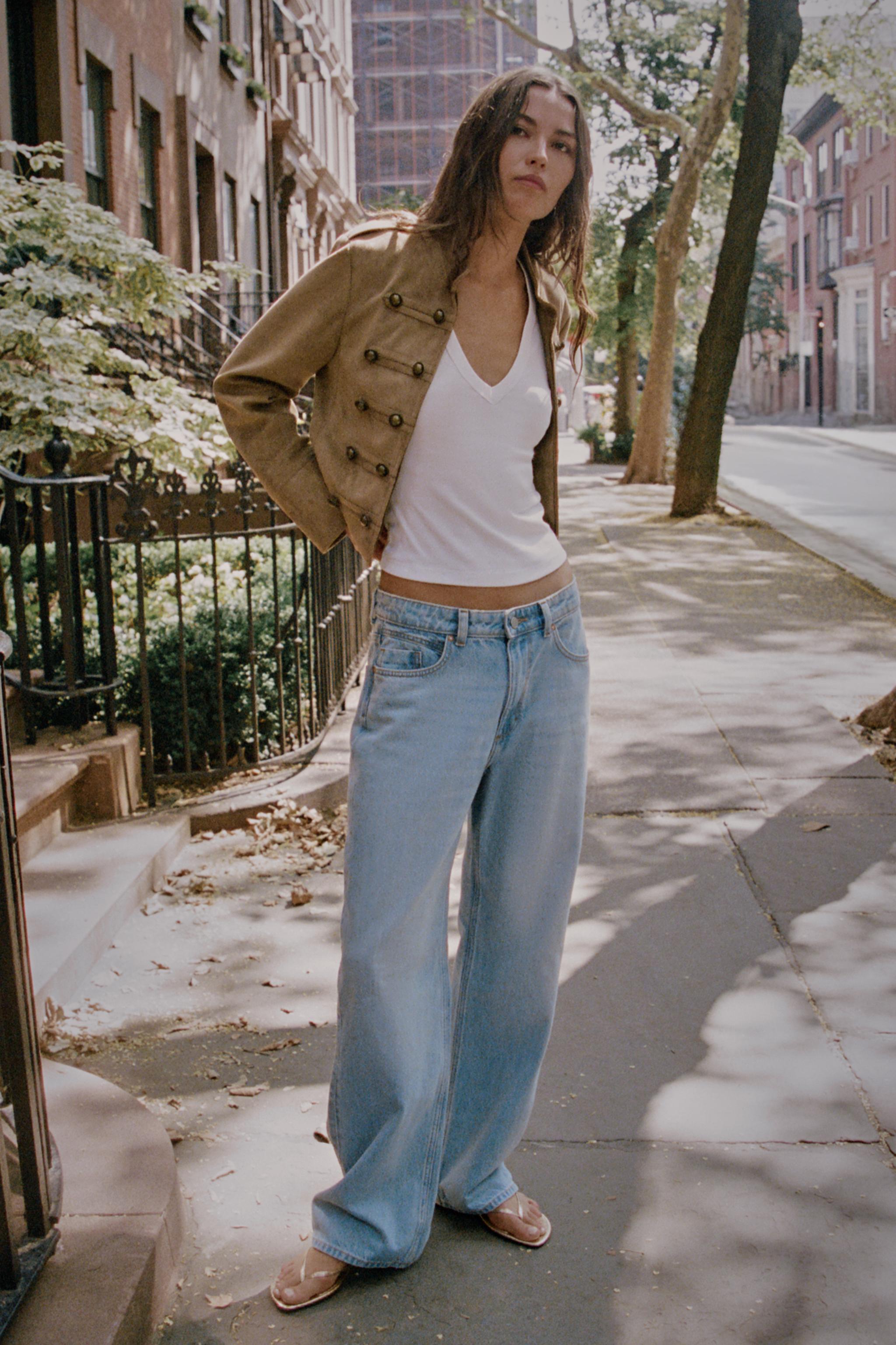 FAUX SUEDE FROG FASTENING JACKET