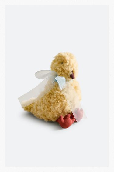 KIDS' X THE ANIMALS OBSERVATORY BIRD SOFT TOY - Yellow by Zara
