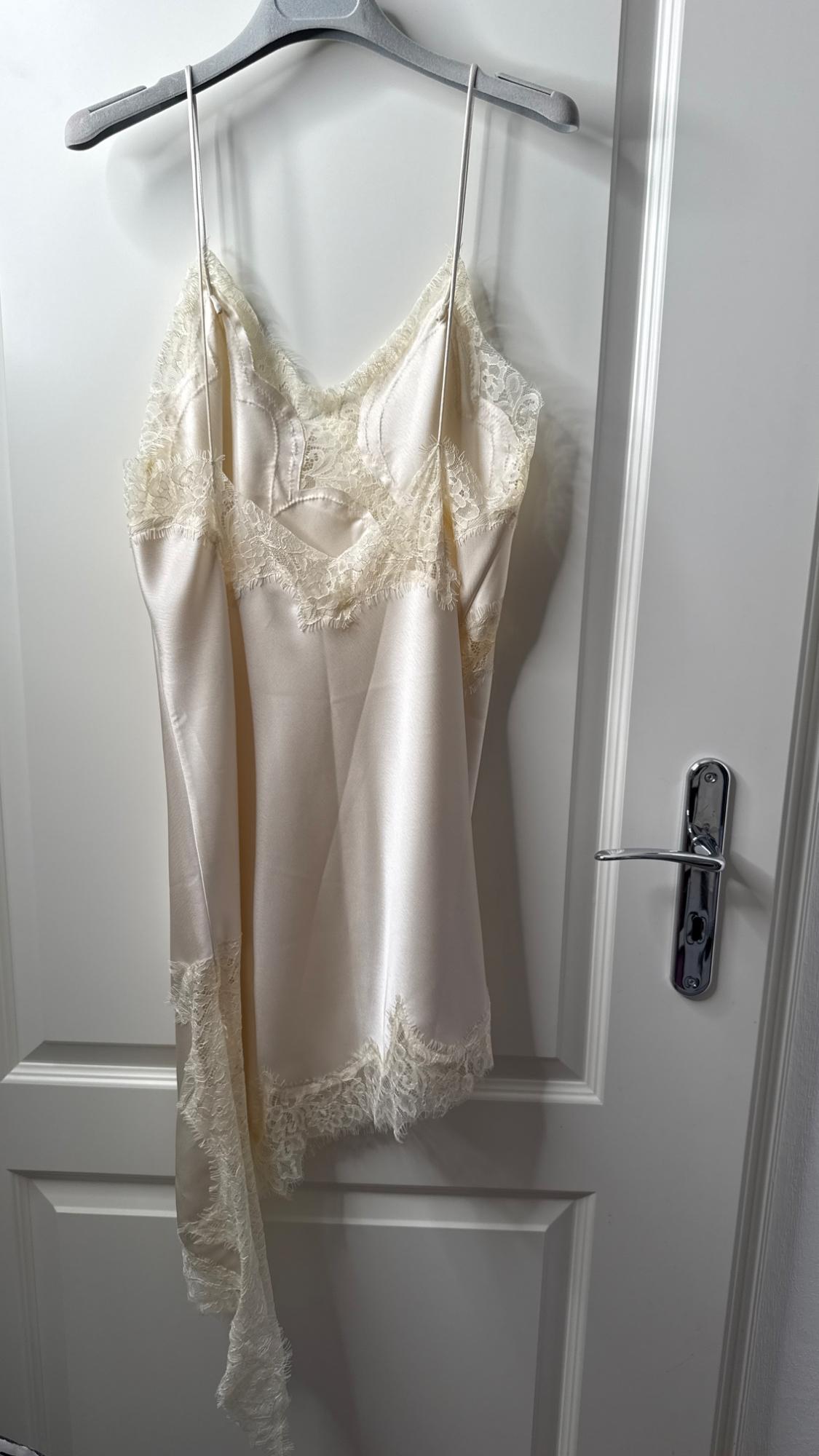 ASYMMETRIC LACE DRESS ZW COLLECTION - Image 4