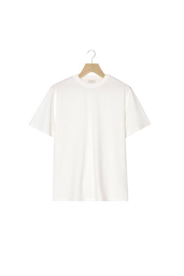 MEDIUM WEIGHT REGULAR FIT ORIGINS T-SHIRT - White by Zara