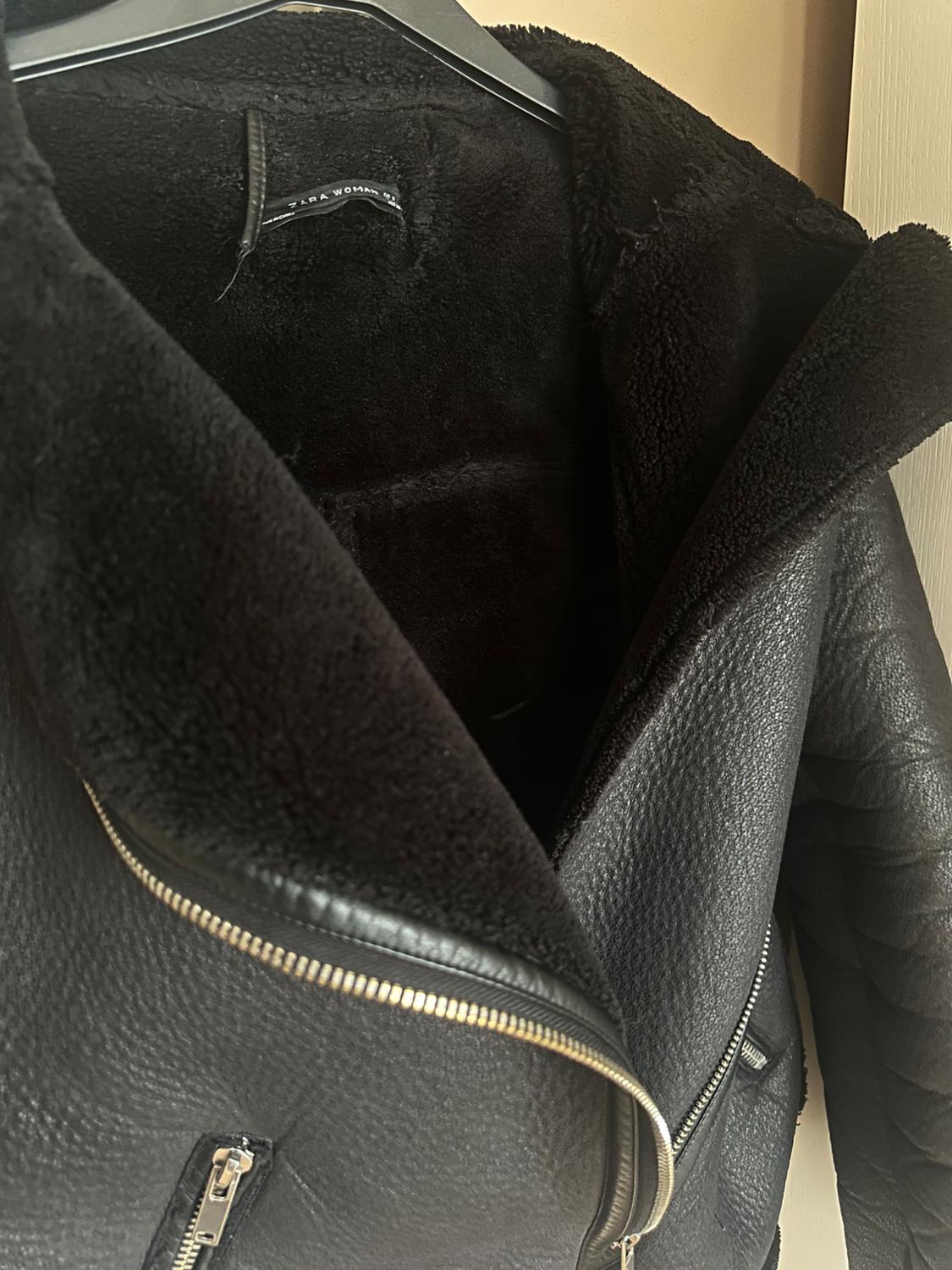 CONTRAST BIKER JACKET - Image 3