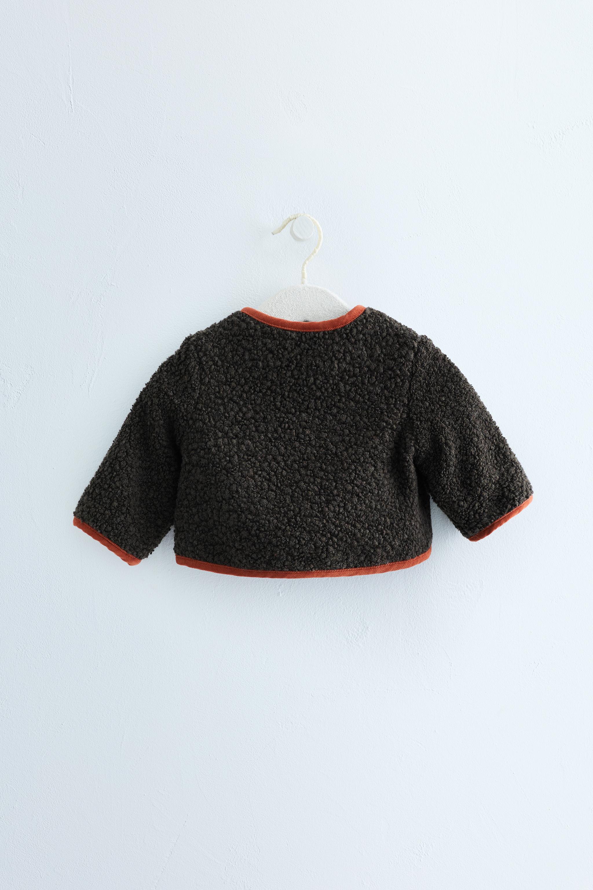 ZARA TIMELESS - WOOL SHEARLING JACKET