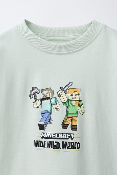 T-SHIRT MINECRAFT © MOJANG AB. ™ - Bleu de Zara - Image 2