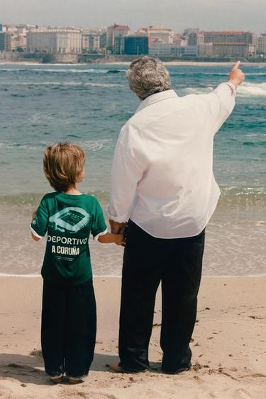 CAMISETA ESTAMPADO RC DEPORTIVO DE A CORUÑA - Verde de Zara