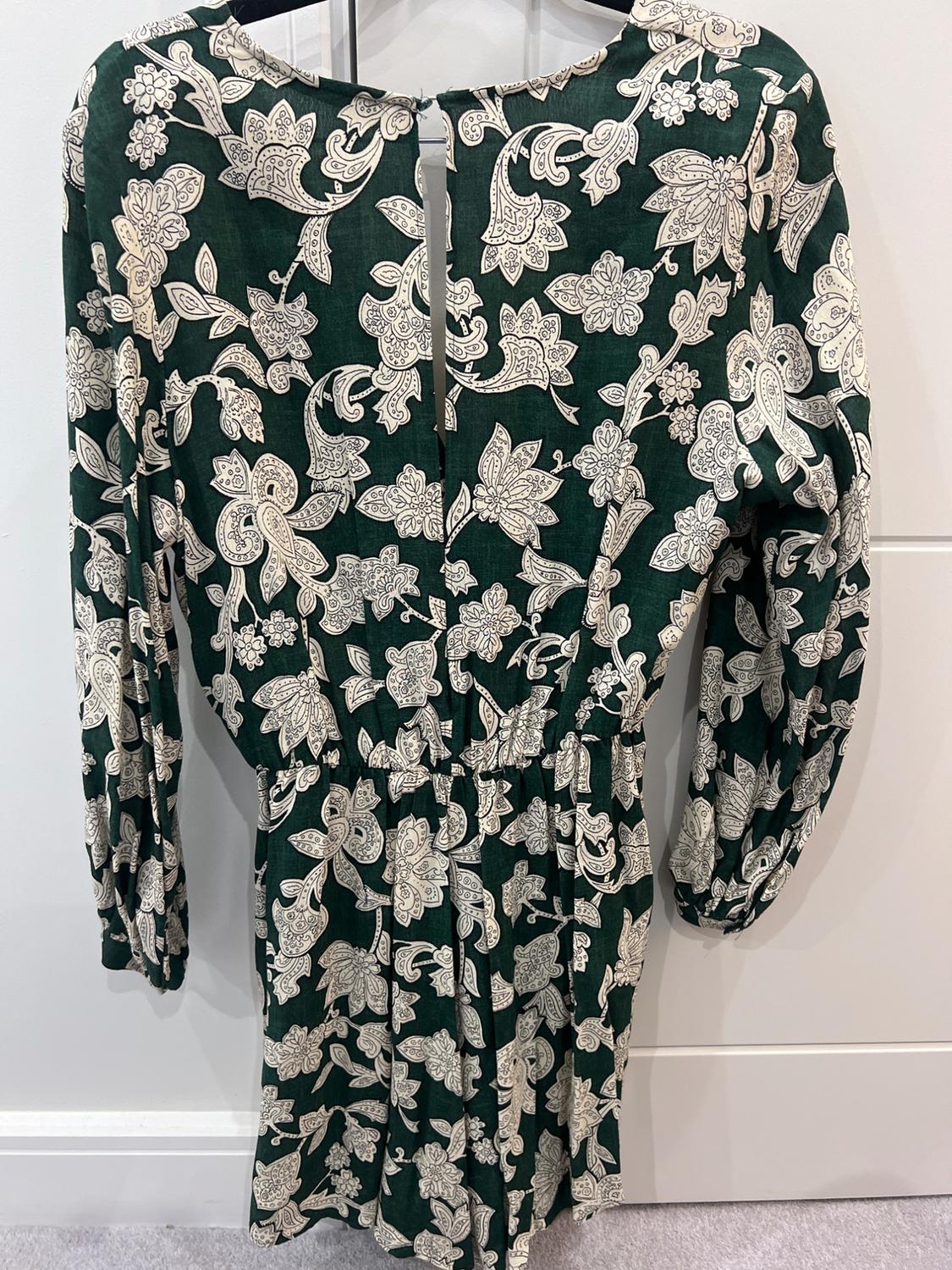 PRINTED JUMPSUIT WITH BUCKLE - Image 3