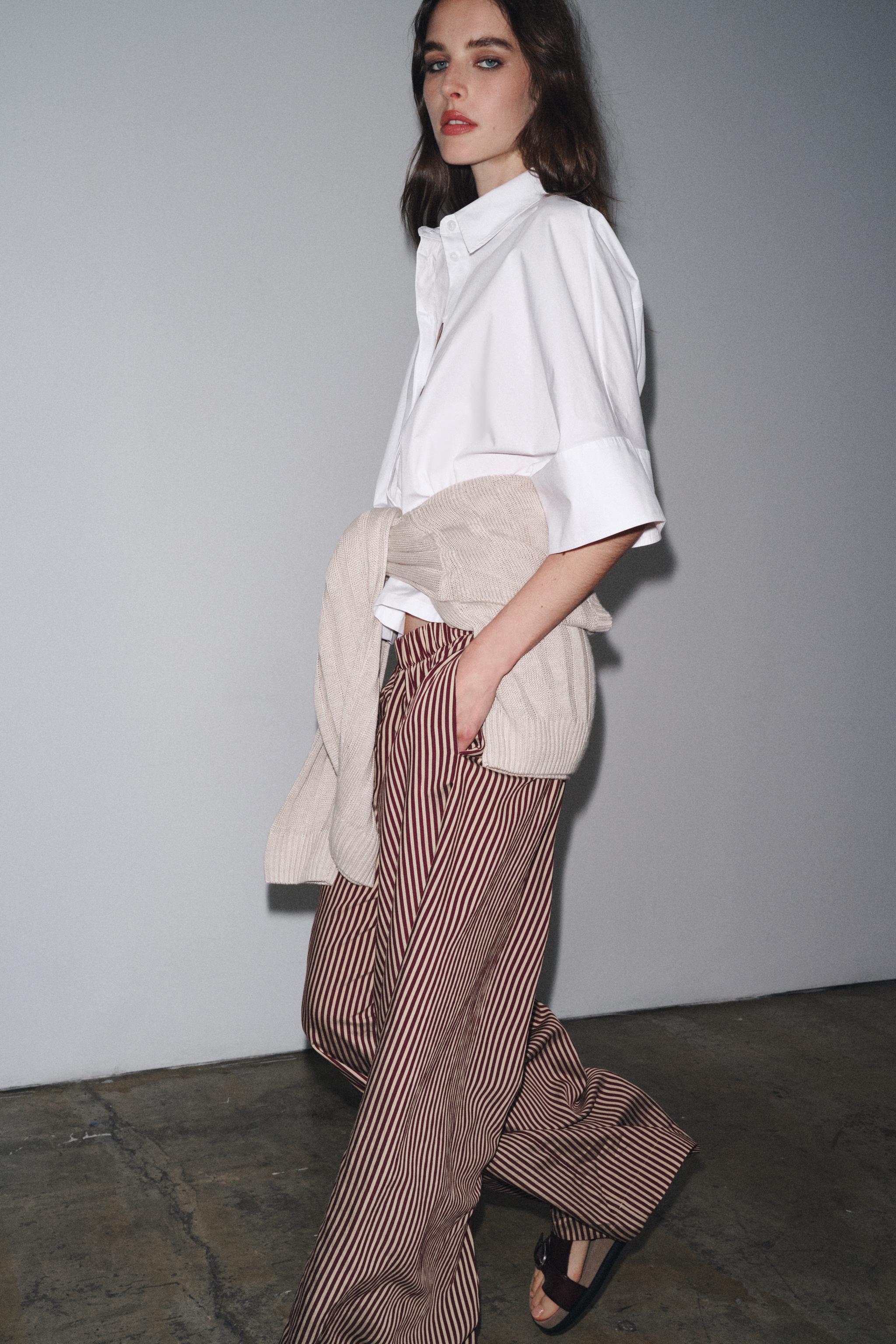 パンツ PLAIN FW25 RIBBED PANTS (3437VB4038 73MILITARE) Ribbed Pants - Black - Ladies | H&M US