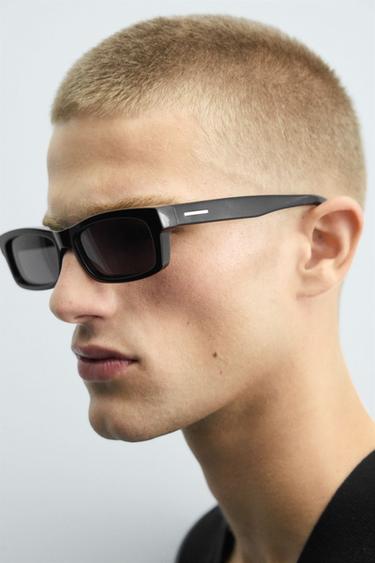 LUNETTES DE SOLEIL CARRÉES - Noir de Zara - Image 2