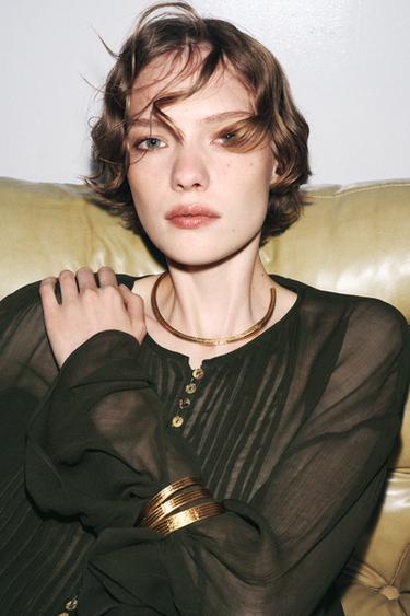 PACK OF 7 BRACELETS - Golden by Zara