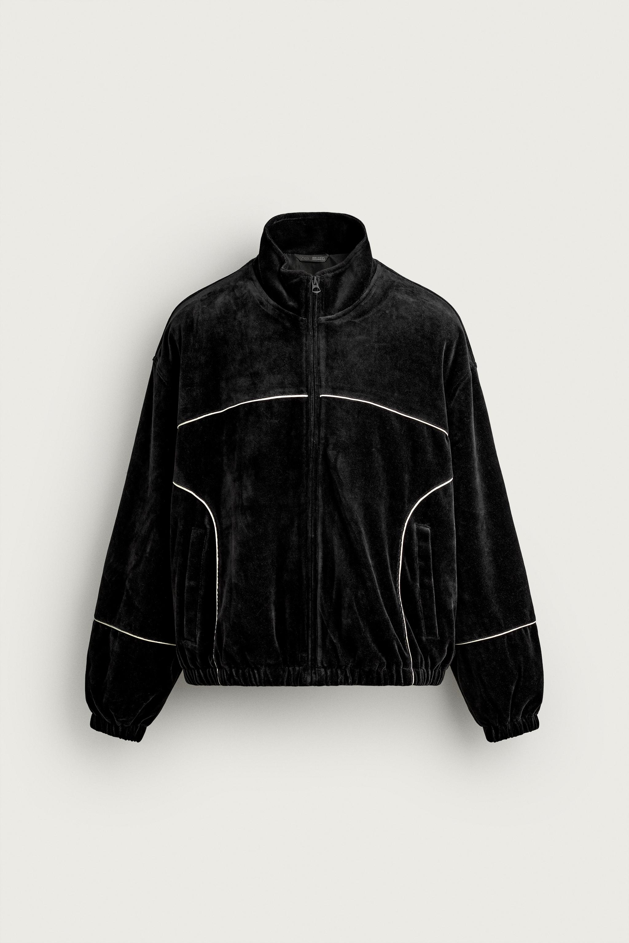 RETRO VELOUR TRACK JACKET