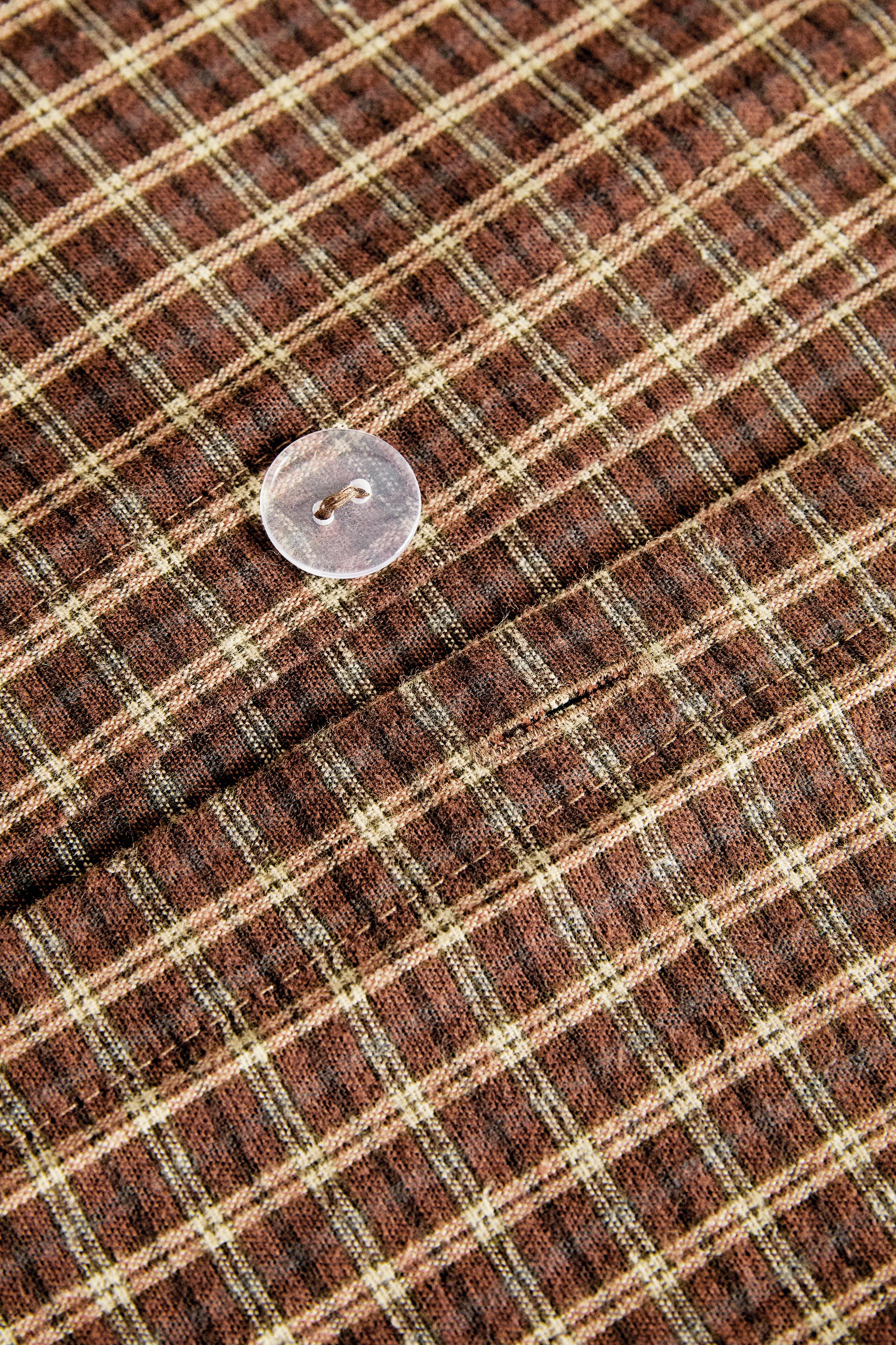 HOUSSE DE COUETTE À CARREAUX FLANELLE (160 G/M²)
