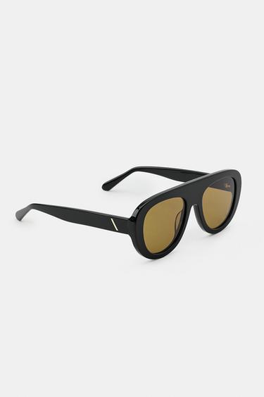 LUNETTES DE SOLEIL MAXI MASQUE - Noir de Zara - Image 5