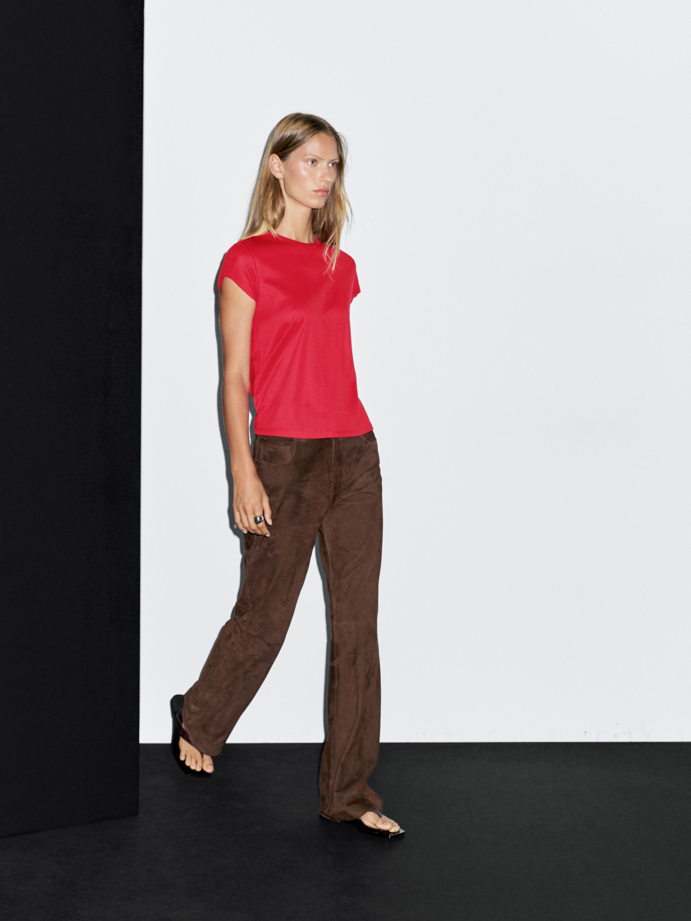 100% mercerised cotton short sleeve T-shirt